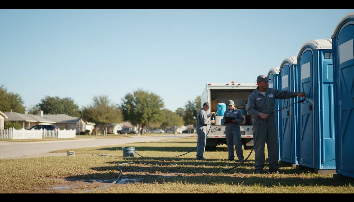 Long-Term Portable Toilet Rental in Penelope, TX near me